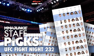 UFC Fight Night 232 predictions: Five 10-1 blowout picks and some surprises in Las Vegas