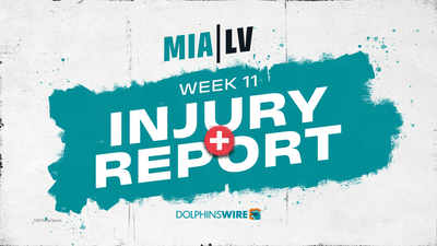 3 out, 4 questionable for Dolphins’ Week 11 matchup with Raiders