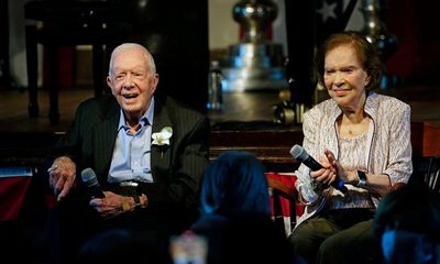 Rosalynn Carter, wife of Jimmy Carter, joins husband in hospice care