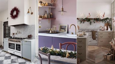 How to decorate a kitchen for Christmas - 7 easy steps to bring a festive feel to a practical space