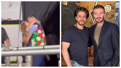 Taylor Swift-Travis Kelce smooch to David Beckham-Shah Rukh Khan Pic: Hollywood's viral pics of the week
