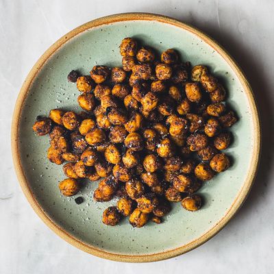 How to use up excess aquafaba in a spicy roast chickpea snack – recipe