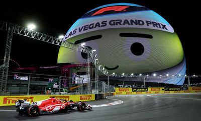 Charles Leclerc lights up Las Vegas for pole as F1 refuses to apologise after farce