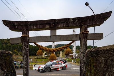 WRC Japan: Evans closes out Saturday with comfortable lead