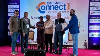 Lendi engineering college bags national award for highest number of internships in various projects