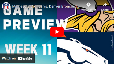 WATCH: Broncos vs. Vikings preview from NFL.com