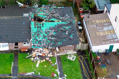 Pensioner dies after huge explosion rips through bungalow in Derbyshire