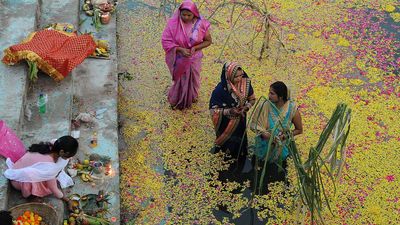 Chhath Puja brings a slice of Bihar in Hyderabad