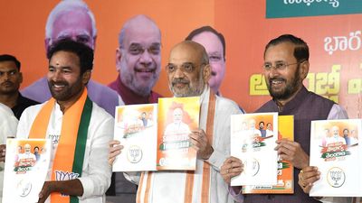 BJP’s manifesto for Telangana dodges anti-freebies policy, promises several sops