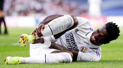 Real Madrid's Vinicius Junior joins Jude Bellingham on the sidelines and will miss Tuesday's World Cup qualifier vs Argentina as Los Blancos are hit with huge injury crisis