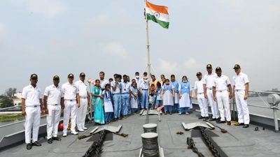 Navy hosts special children for a day