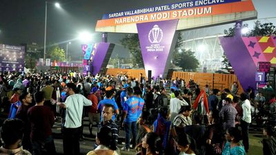 IND vs AUS | Cricket fans gather outside Narendra Modi Stadium ahead of World Cup 2023 Final