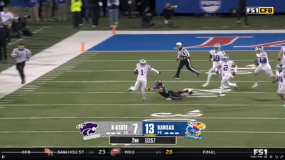 Kansas State Scored Two Points on Kansas in the Coolest Way Possible
