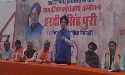 "Petrol to be cheaper...": Union Minister Hardeep Puri makes big poll claim in Rajasthan