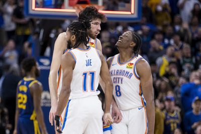 PHOTOS: Best images from Thunder’s 130-123 OT win over the Warriors