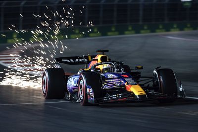 F1 Las Vegas GP: Verstappen survives penalty, damage to take 18th win of 2023