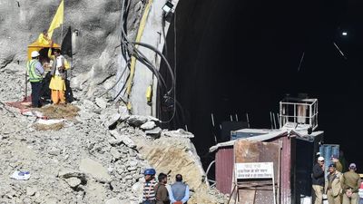 Uttarkashi tunnel collapse | BRO building road to top of hill to start vertical drilling