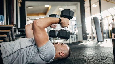 Build a defined upper body with two dumbbells and these six exercises
