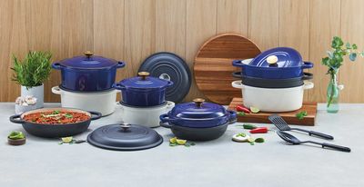 Aldi's cast iron cookware rivals iconic Le Creuset – but costs up to £280 less