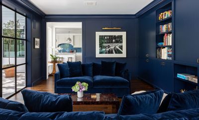 5 things people who decorate with dark colors do to make their homes feel more expensive