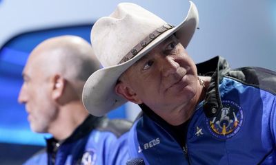 Jeff Bezos wore a cowboy hat again. Real cowboys are rolling their eyes