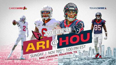 How to watch, stream, listen to Cardinals at Texans in Week 11