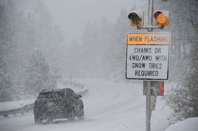 More than a foot of snow, 100 mph wind gusts possible as storm approaches Sierra Nevada