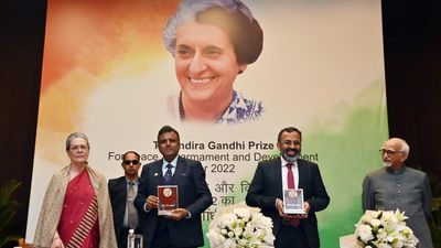 Indira Gandhi Peace Prize presented to COVID-19 warriors