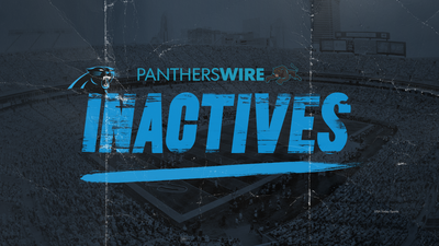Panthers Week 11 inactives: Terrace Marshall Jr. a healthy scratch vs. Cowboys