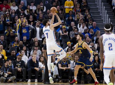 Chet Holmgren makes Thunder history in dominating performance against Warriors