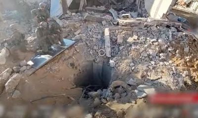 IDF publishes footage of what it says is Hamas tunnel at al-Shifa hospital