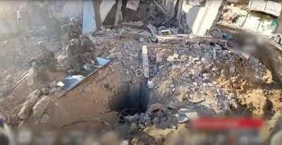 Israeli army says it found a 55-metre tunnel under Gaza’s al-Shifa Hospital