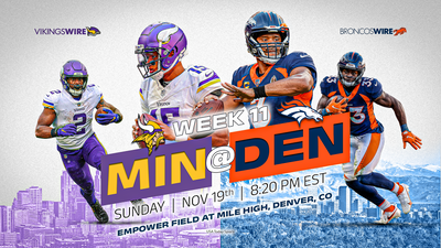 Vikings Game: Live updates from Vikings at Broncos in Week 11