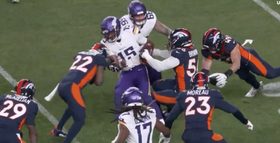 Broncos’ Kareem Jackson Seemed to Get Away With a Very Dirty Hit Against Josh Dobbs