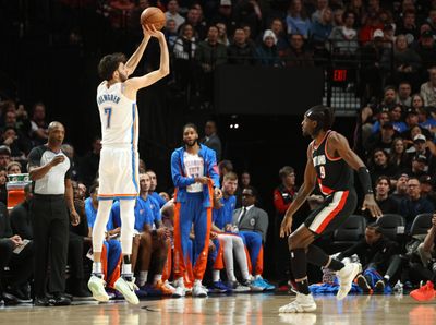 PHOTOS: Best images from Thunder’s 134-91 win over Trail Blazers