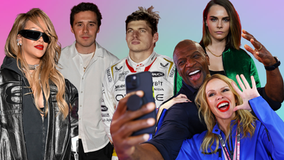 All The Tea & Celebs Who Watched Cars Go Vroom At The Las Vegas F1 Grand Prix