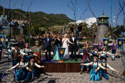 Hong Kong's Disneyland opens 1st Frozen-themed attraction, part of a $60B global expansion