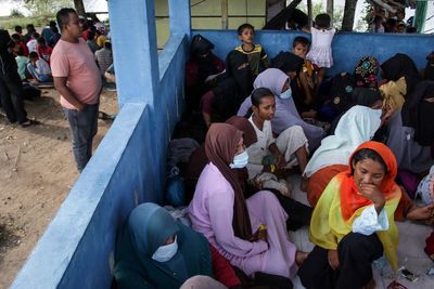 Nearly 1,000 Rohingya refugees arrive by boat in Indonesia’s Aceh region in one week