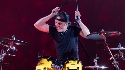 "In the beginning it was a little rattling until I found out his face expressions." This is what it's like being Lars Ulrich's drum tech