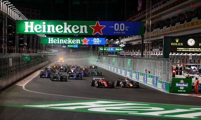F1 disguises Las Vegas snags with sensory overload and raw entertainment