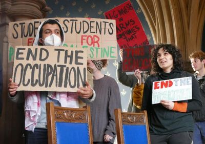 Glasgow students stage university sit-in with call for Palestine solidarity