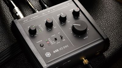IK Multimedia Axe I/O One review – a nicely priced audio interface designed for guitar and bass players
