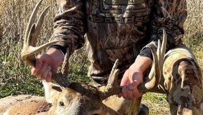 Adjusting a deer stand to scrapes pays off with a big buck