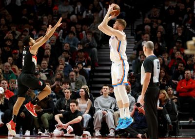 OKC Thunder make offensive history with 134-91 win over Trail Blazers