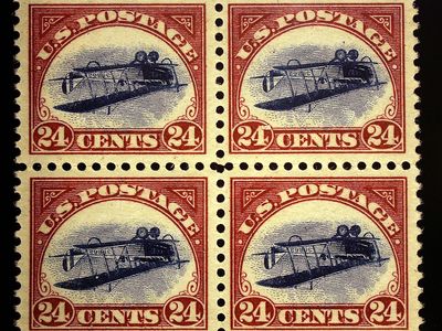 Why a single 'Inverted Jenny' stamp sold for $2 million at auction