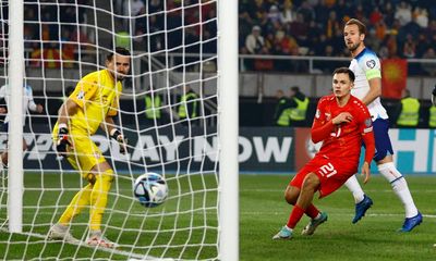 Atanasov own goal spares England’s blushes as North Macedonia earn draw