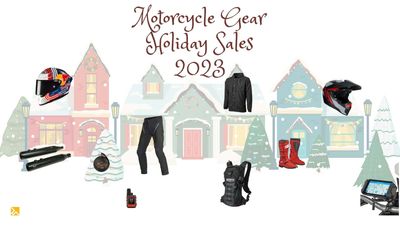 15 Motorcycle Gear Sales To Save You Money For the Holidays