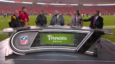 Travis Kelce delightfully crashed the ESPN Monday Night Football pregame broadcast