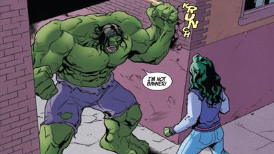 Jennifer Walters and Hulk have some issues to work out in Sensational She-Hulk #2