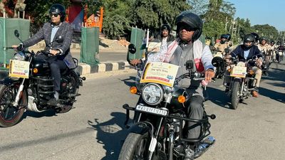 Assam Transport Minister begins 30-day motorcycle tour to promote road safety